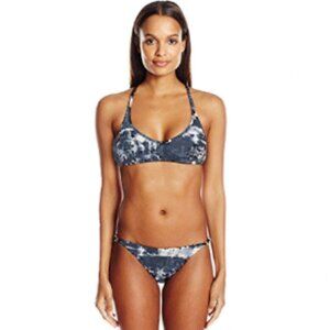 Brand New Lucky Brand Global Tie Dye Swim Bikini